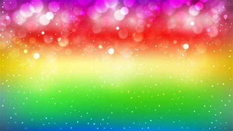 Free Abstract Colorful Blurry Lights Background