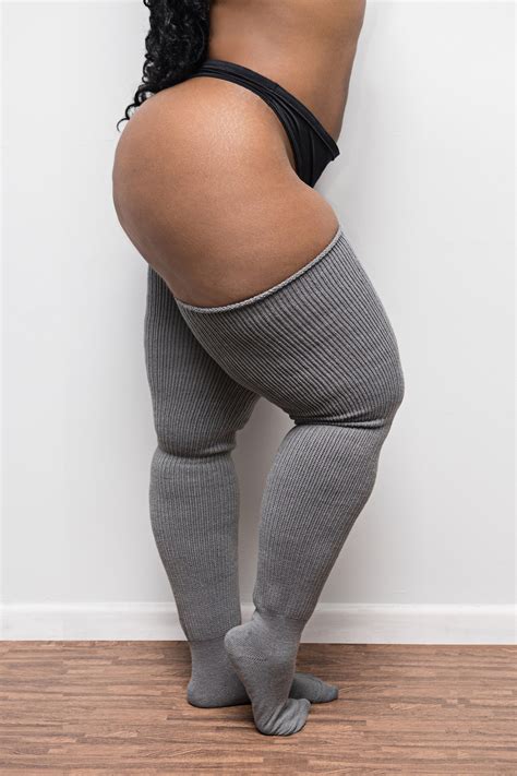 Real Plus Size Thigh Highs Thunda Thighs Over The Knee Long Etsy