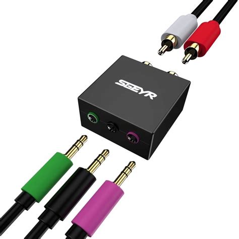 Przejściówka Adapter 5 1 Stereo Niska cena na Allegro pl