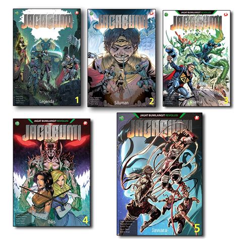 Jual Comics Bm Indo Bundling Komik JAGABUMI Vol 1 2 3 4 5 Shopee