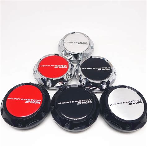 Pcs Mm For Work Emotion Wheel Center Hub Cap Car Styling Cover