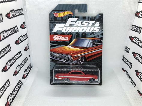 2019 Hot Wheels 61 Chevrolet Impala Walmart Exclusive Fast And Furious Series Fast Furious