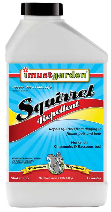 I Must Garden Squirrel Repellent: Prevents Digging in Garden Beds and ...