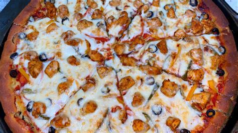 Delicious Chicken Pizza Recipe Pizza Recipe Chicken Pizza Recipe Easy Pizza Recipe Youtube