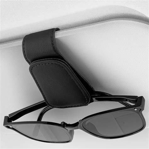 Syeiouc Sunglass Holder For Car Premium Sunglass Clip For Car Visor Magnetic