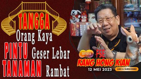 Tangga Orang Kaya Pintu Geser Lebar Tanaman Rambat Feng Shui Kang