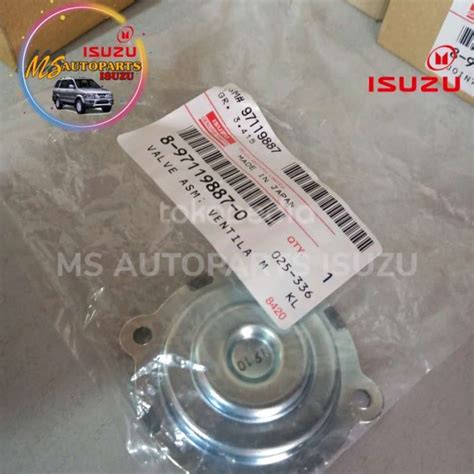 Promo Valve Membran Ventilator Isuzu Panther Dan Elf Nhr Nkr Diskon