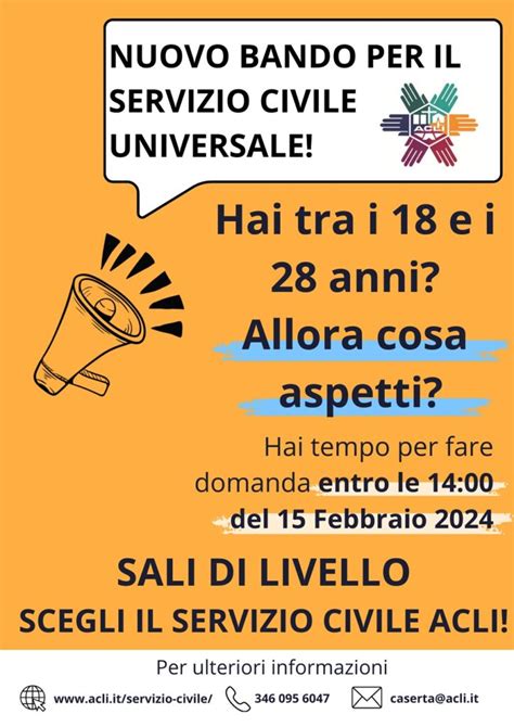 Bando Per La Selezione Degli Operatori Volontari Di Servizio Civile