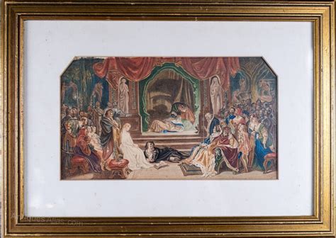 Antiques Atlas After Daniel Maclise Irish 1806 1870 Hamlet