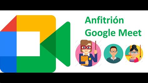 Funciones de anfitrión de Google Meet YouTube