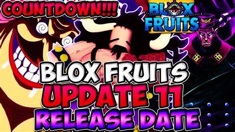 Update Release Date Countdown Blox Fruits Youtube