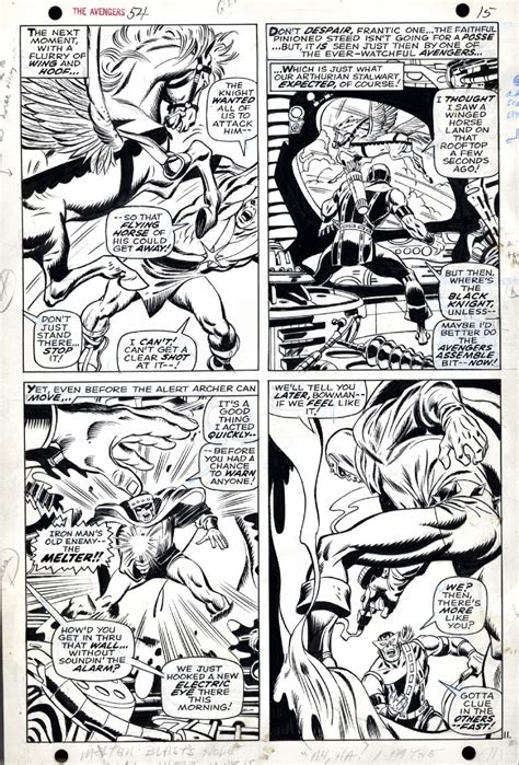 Avengers 54 Page 15 By John Buscema And George Tuska 1968 In Kirk