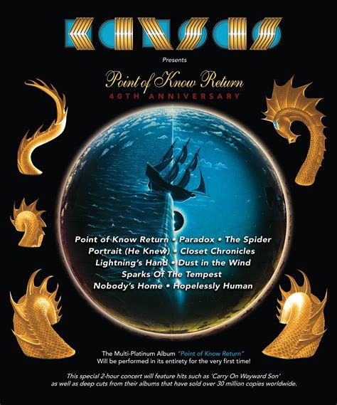 Kansas announce new anniversary tour for ‘Point of Know Return’ album ...