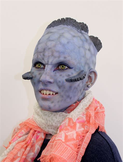 Prosthetic Alien Makeup By Rhonda Causton Reel Twisted FX Alien