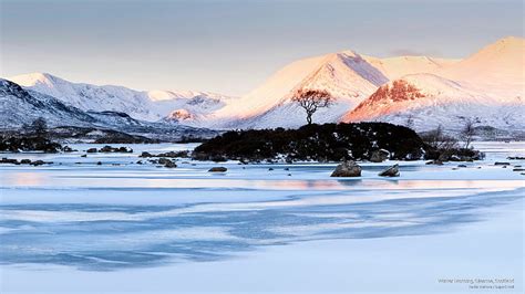 Online crop | HD wallpaper: Winter Morning, Glencoe, Scotland ...