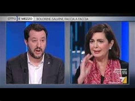 Laura Boldrini Su Salvini Lo Sanno Tutti Chi E Youtube