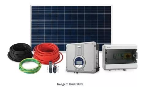 Kit Gerador Energia Solar Completo 72 Paineis Kt 23 76 Elgin Mercado