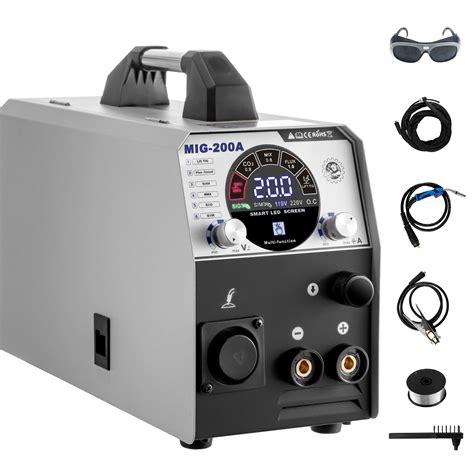 Vevor Mig Tig Mma Welder A Welding Machine In Combo Aluminum