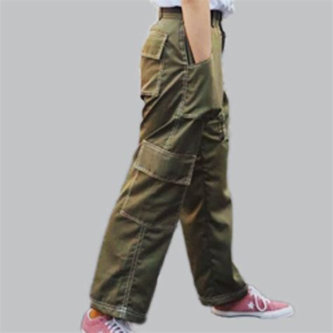 Jual Celana Stacie Pants Pocket S Xxxxl Big Size Celana Cargo List