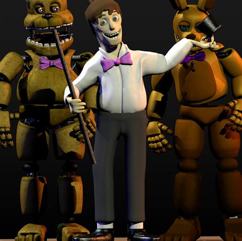 William Afton Model By Tmc3art On Deviantart