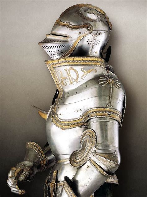 This Late 15th Century Suit Of Italian Plate Armor Covers The Entire