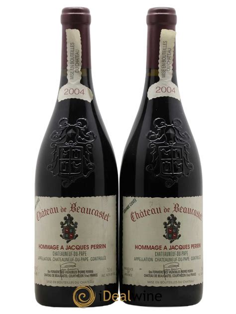 Acheter Châteauneuf du Pape Château de Château de Beaucastel Hommage à