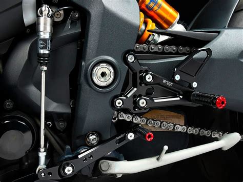 TH08 PEDANE ARRETRATE REGOLABILI BONAMICI RACING TRIUMPH SPEED TRIPLE