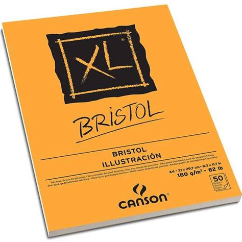 Canson XL Bristol Sketch Pad A4 180g 50 Sheets Pris