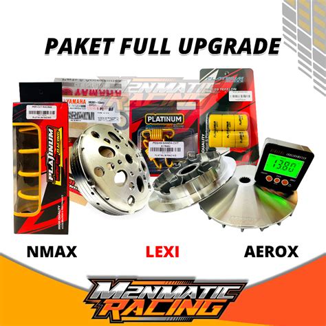 Jual PAKET UPGRADE CVT Kirian Nmax Aerox Lexi 125 155 Old New Rumah