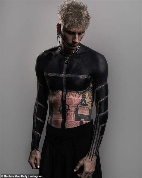 Machine Gun Kelly Reveals He Had A Breakdown Before Tattooing Entire