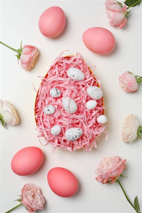 Concept Of Easter Happy Easter Holidays Concept Stock Image Image Of