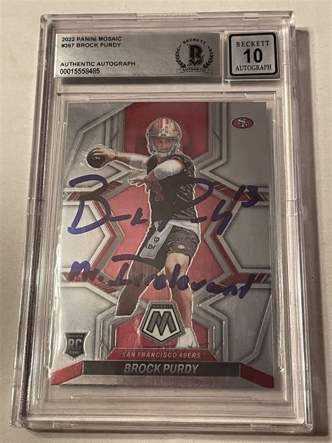 Brock Purdy Mosaic Auto