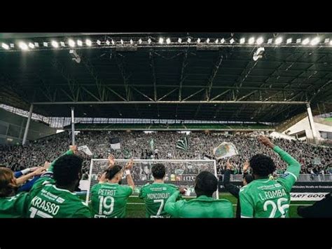 ASSE 2 0 DIJON Ambiance incroyable à Geoffroy Guichard malgré là