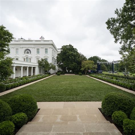 Layout White House Rose Garden