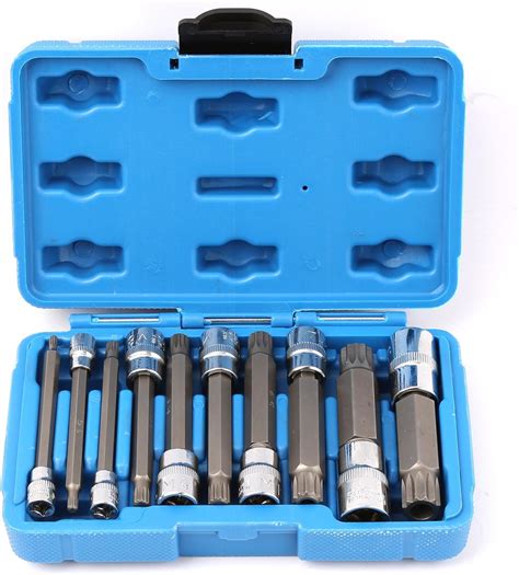 Amazon Capri Tools XZN Triple Square Bit Socket Set 14 Piece XZN