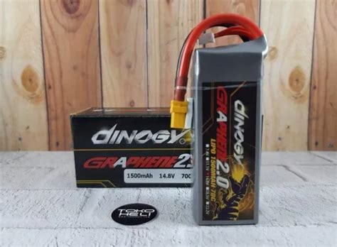 Dinogy Graphene 2 0 4S 1500Mah 70C 14 8V Lipo Battery Xt60 Lazada