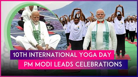 International Yoga Day 2024 PM Narendra Modi Leads Celebrations At