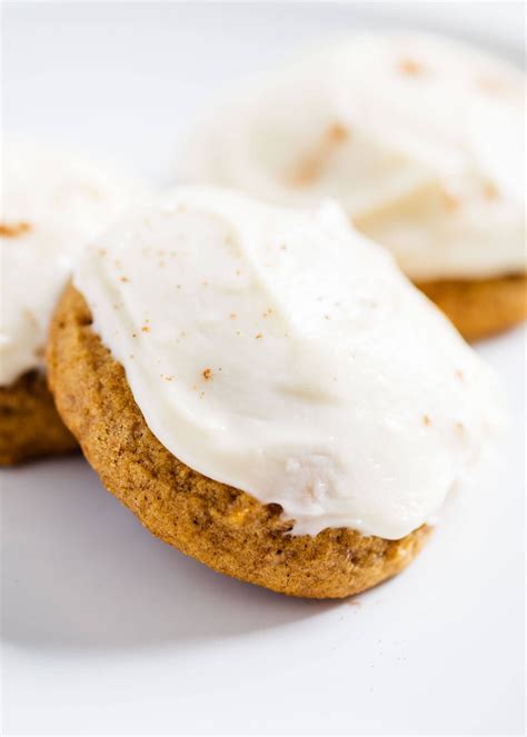 Caramel Frosted Pumpkin Cookies Melt In Your Mouth Pumpkin Cookies