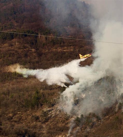 Ancora Incendi In Piemonte Bruciano I Boschi Di Chianocco In Val Susa