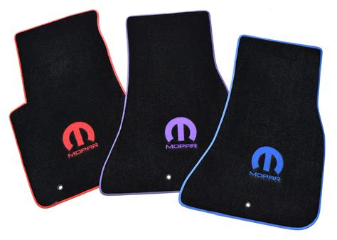 Mopar M Dodge Challenger Floor Mats 1970 2023 Premium Upgrade