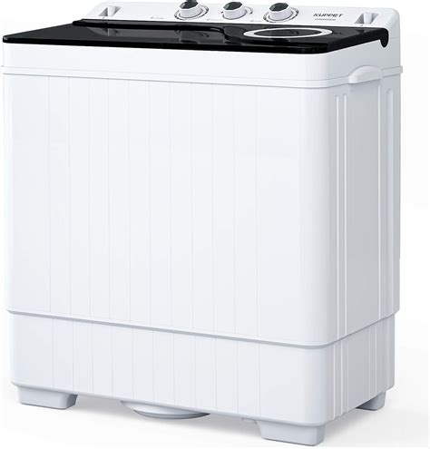 Amazon KUPPET Compact Twin Tub Portable Mini Washing Machine 26lbs