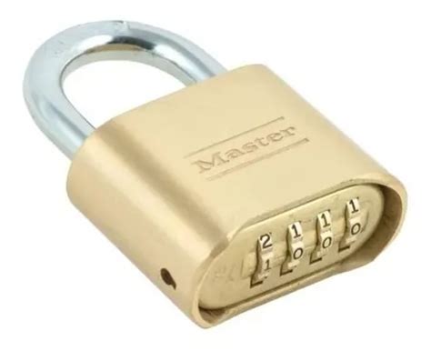 Candado De Combinaci N Num Rica Master Lock D Color Dorado Env O