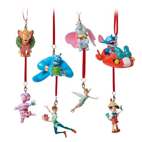 Disney Sketchbook Ornament Set Mini Disney Classics