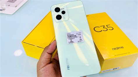 Realme C35 Unboxing 4gb128gb And Quick Review Realme C35 Price