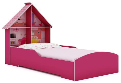 Cama Solteiro Casinha Pink Gelius Moveis Gelius M Veis Madeiramadeira