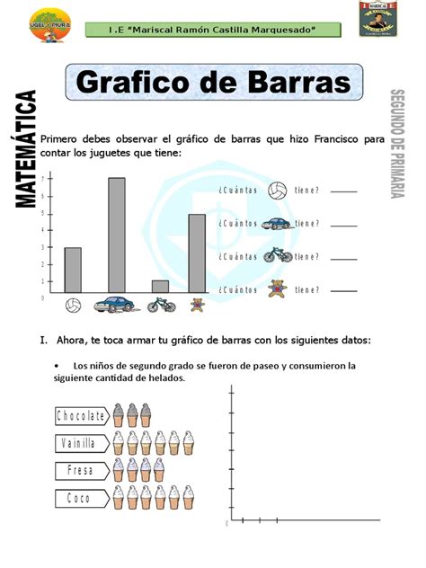 Ficha De Grafico De Barras Para Segundo De Primaria