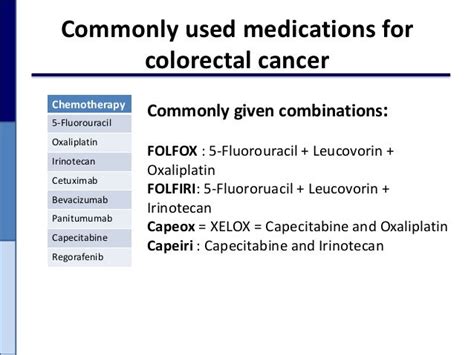 Chemo In a Bottle: Oral Chemotherapy for Colorectal Cancer