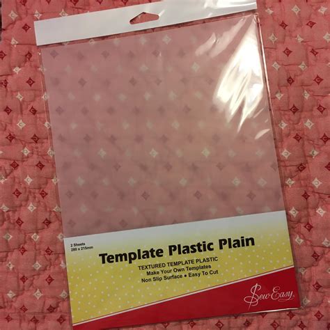 template plastic plain pincushion pantiles