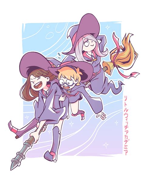 Akko, Lotte and Sucy - Little Witch Academia Fan Art (40643172) - Fanpop