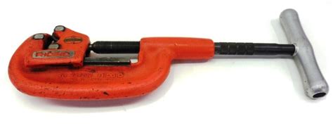 Ridgid Heavy Duty Pipe Cutter A To Pipe Extra Long Shank